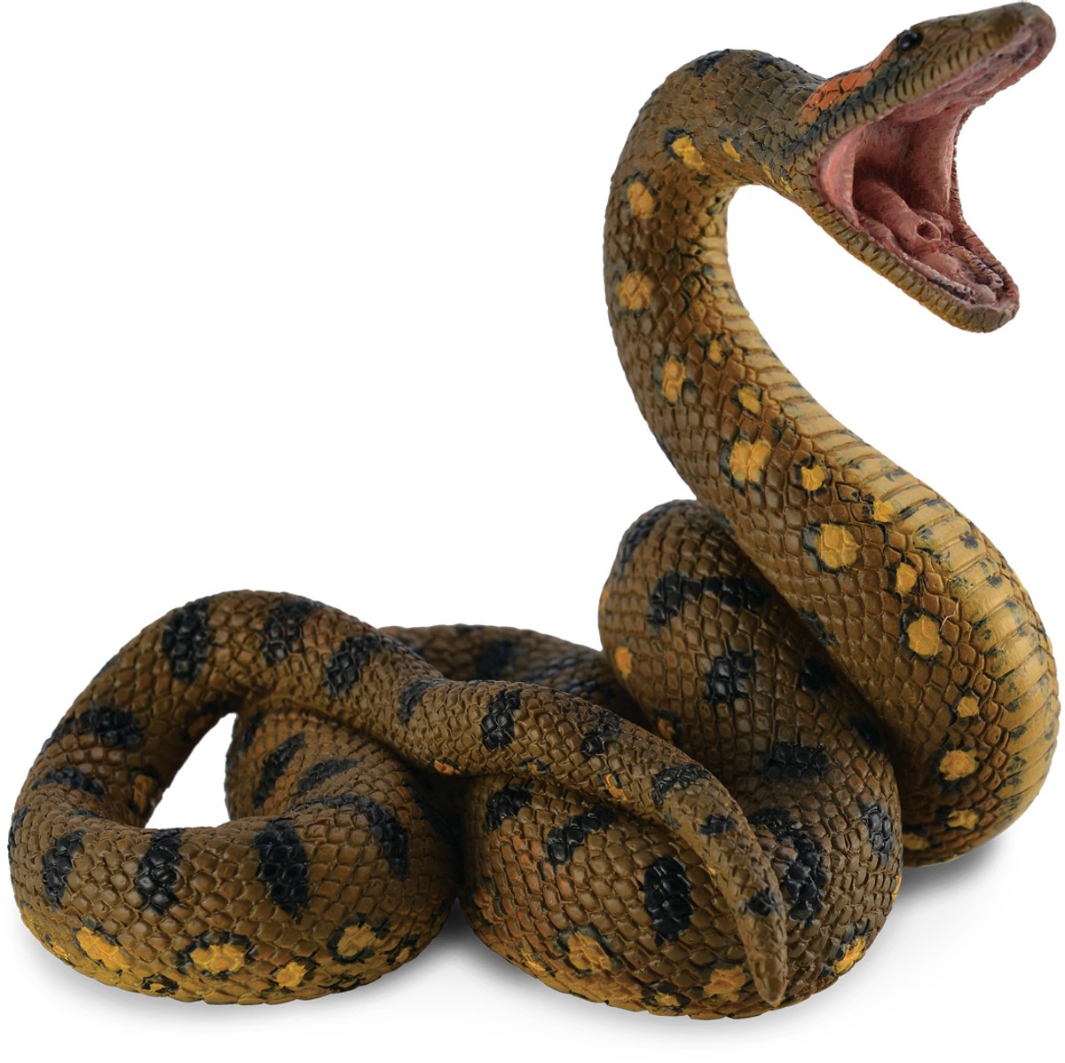 Statuetta Collecta - anaconda verde - (l) - animali selvatici - dipinta a mano - miniatura
