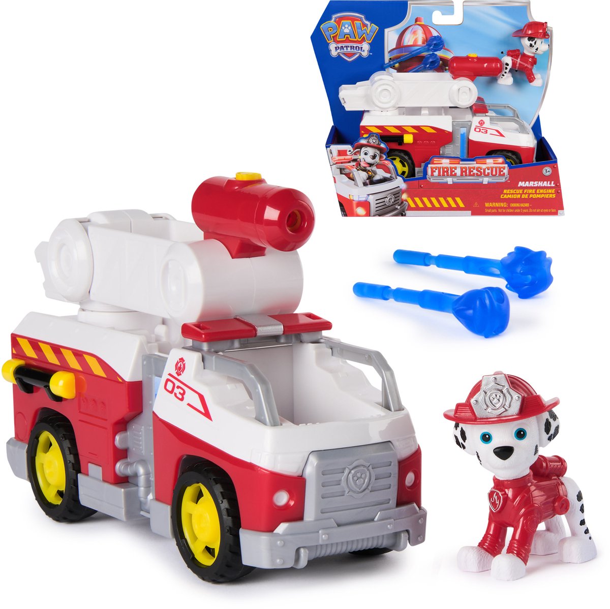 Paw Patrol Fire Rescue Vehicle Marshall
