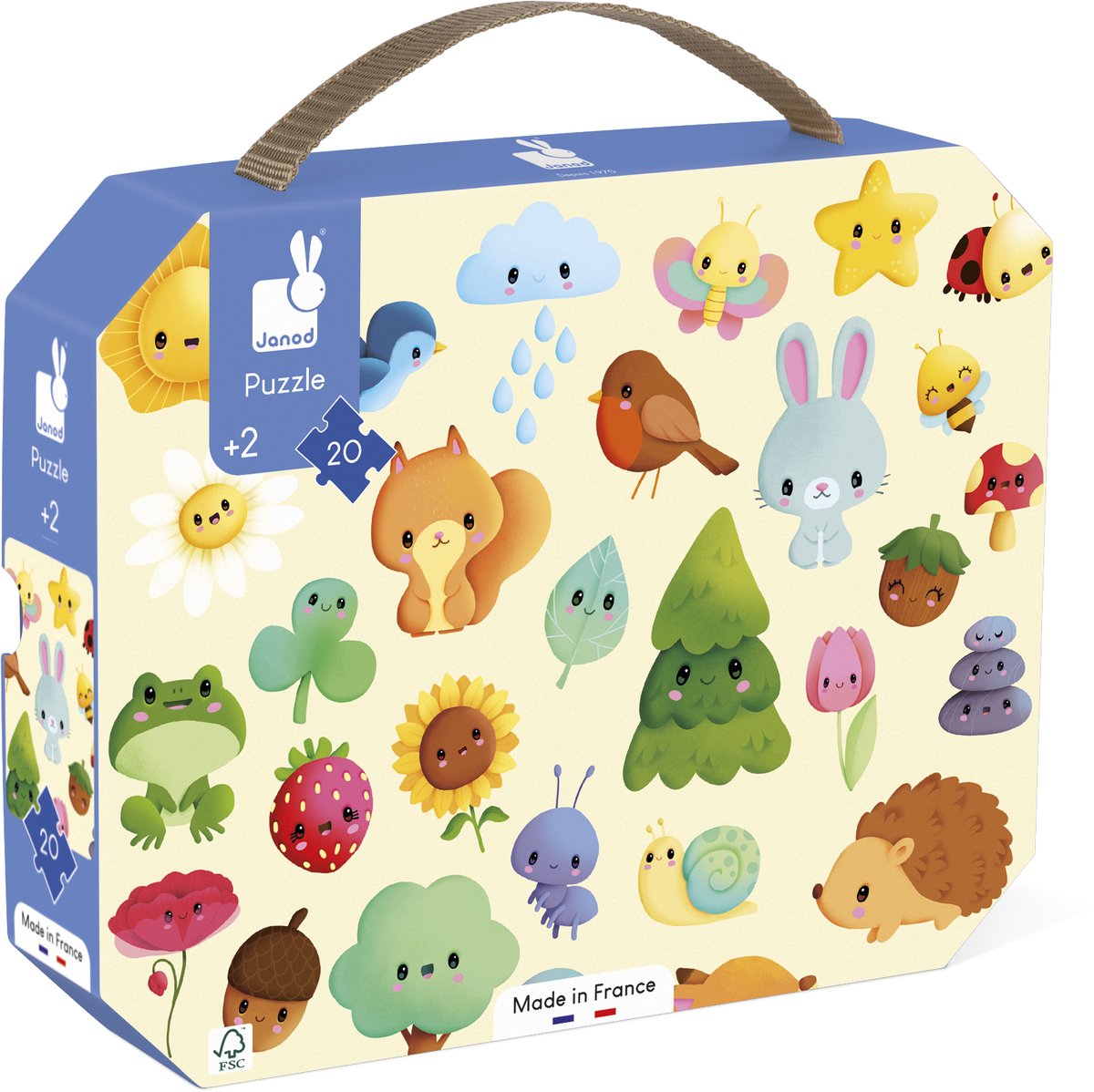 Janod - puzzle - natura