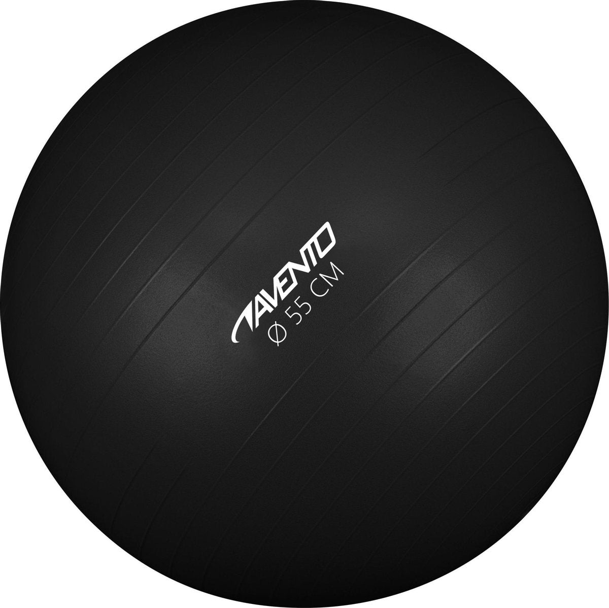 Palla fitness Avento - palla da ginnastica - ø 55 cm - nera