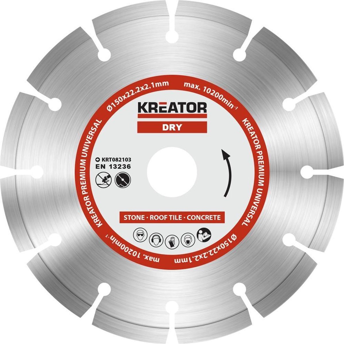Disco da taglio diamantato Kreator krt082103 – ø150mm
