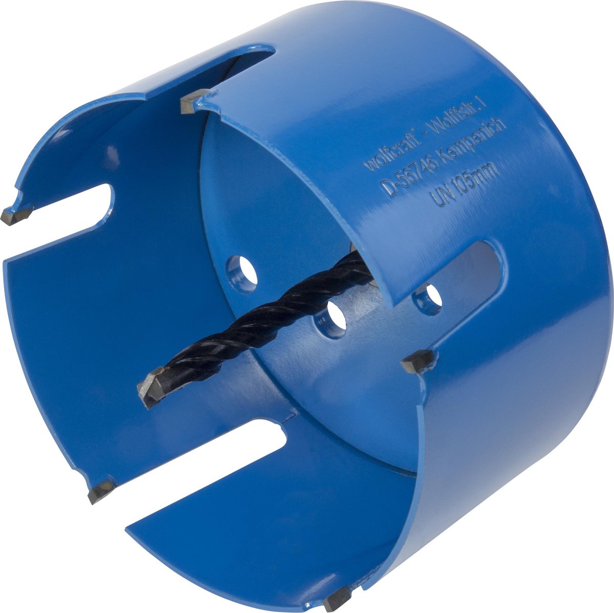 Wolfcraft - sierra perforadora universal 105 mm - eje hexagonal - 3887000