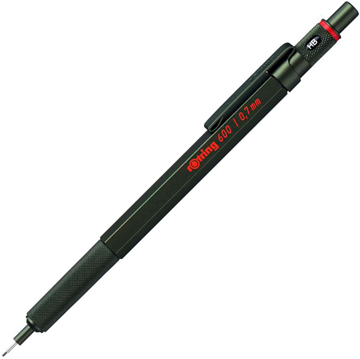 Portaminas Rotring 600 - 0,7 mm - carcasa verde