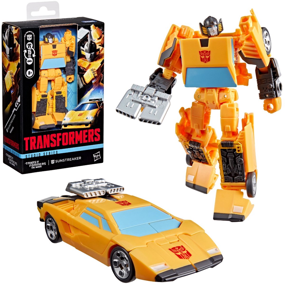 Trasformatori Hasbro - sunstreaker - serie figure studio 11 cm