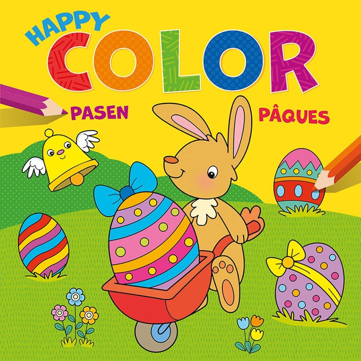 Deltas happy color pasen kleurboek