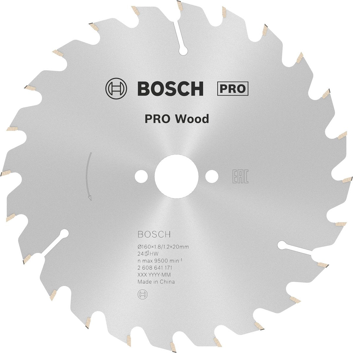 Bosch cirkzb opt 160x20 16x1.8 24t wz