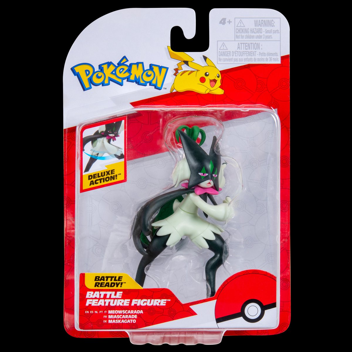 Pokemon Battle Feature Figure (meowscarada) ondata 2 | 2 pezzi
