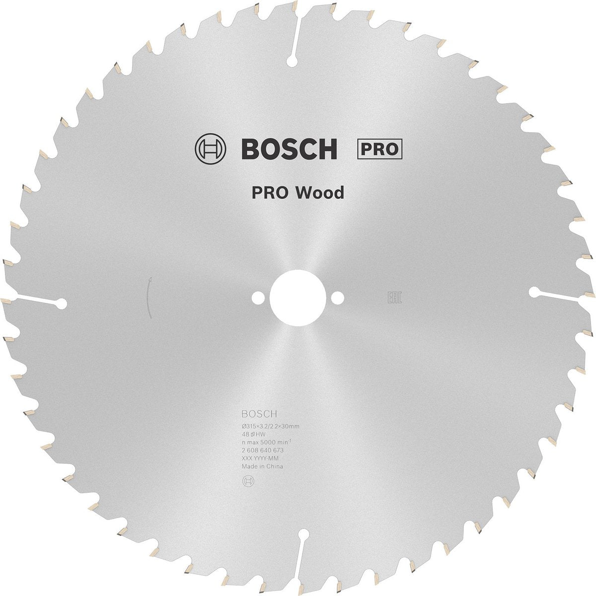 Bosch cirkzb opt t 315x30x3.2 48t uw