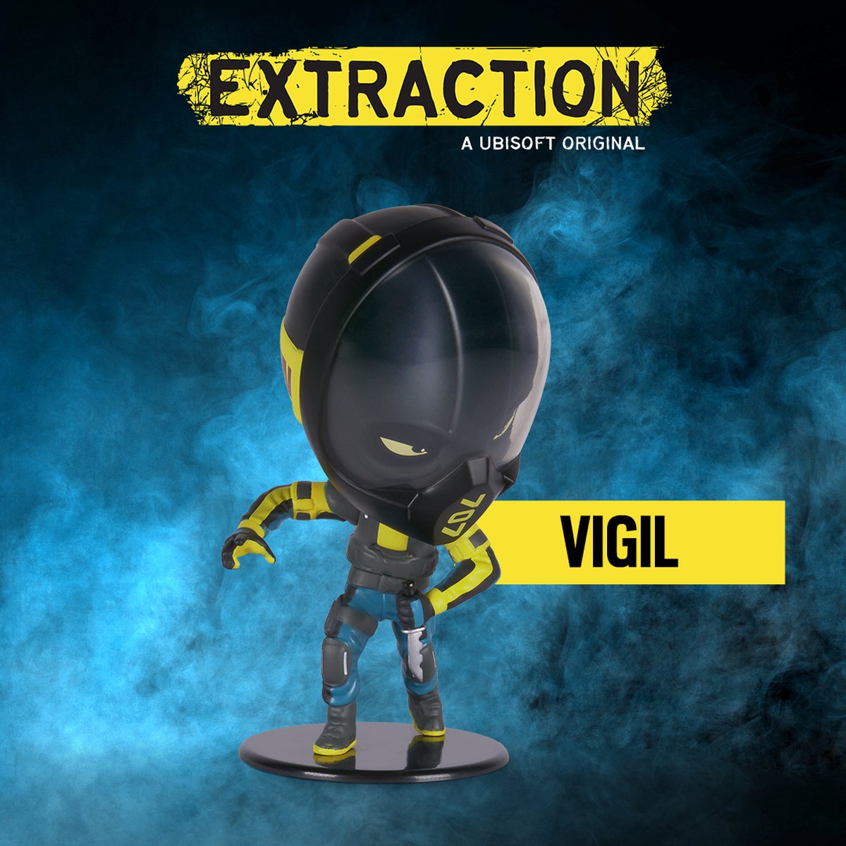 Figura de vinilo chibi de extracción de seis colecciones de Ubisoft - vigilia