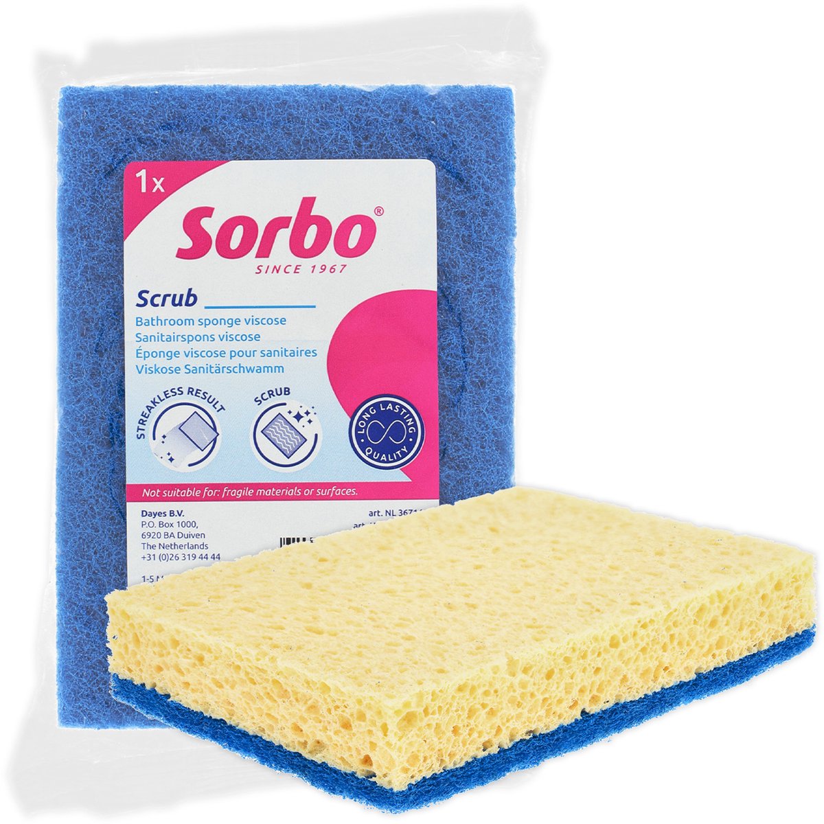 Esponja sanitaria Sorbo viscosa