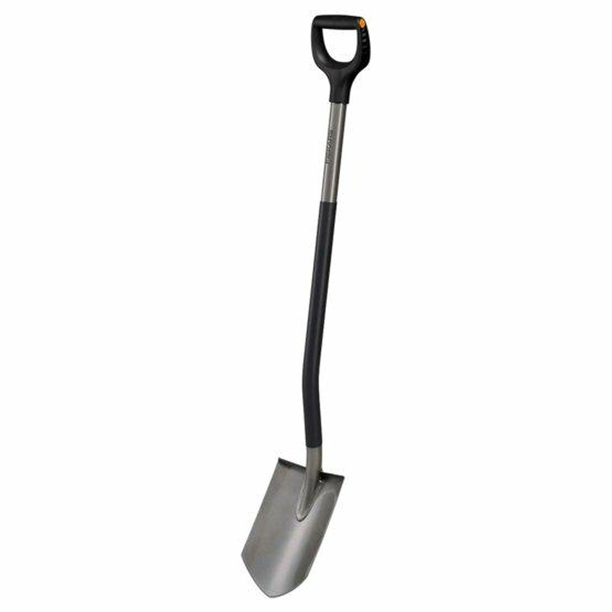 Fiskars serie ergonómica - pala afilada - mango ergonómico - acero premium - ángulo de 26°