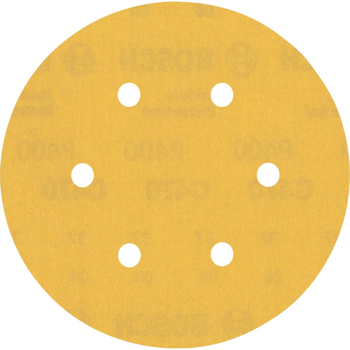 Carta vetrata Bosch 50x expert c470 con 6 fori per eccentrico...
