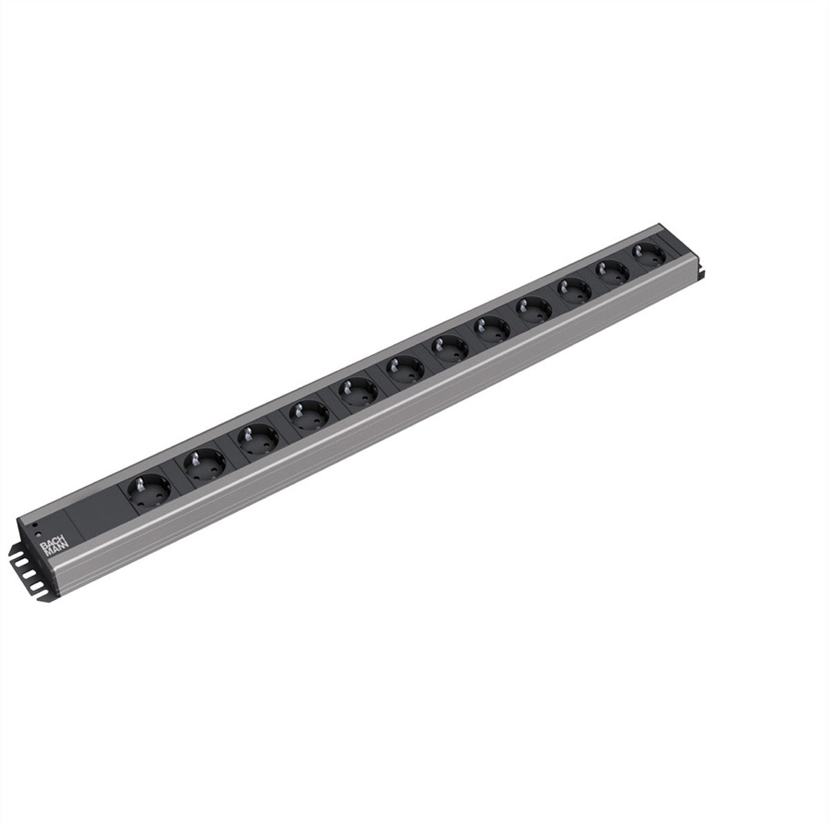 Bachmann 300.002 12ac salida(s) 2m negro, gris extensión de alimentación