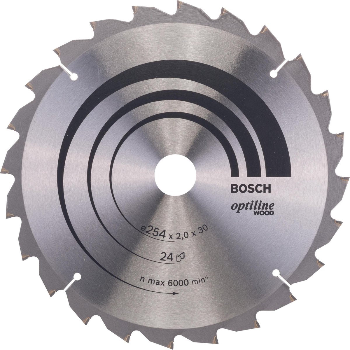 Lama per sega circolare Bosch Pro Wood, 254 x 2 x 30 mm