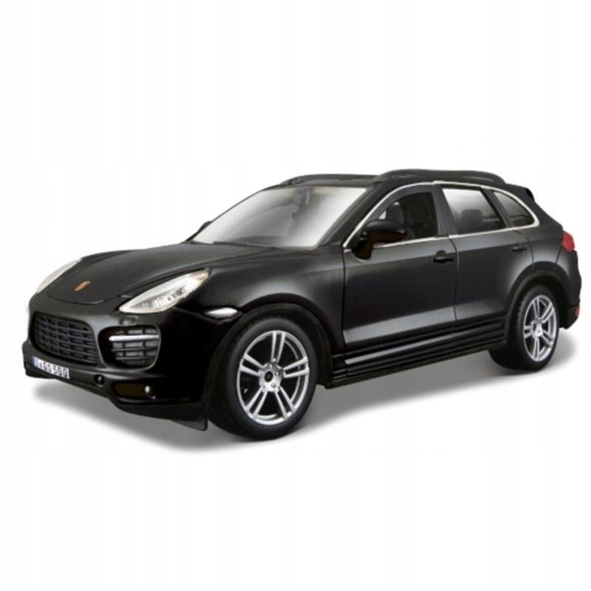 Bburago porsche cayenne turbo nero 1:24 21056