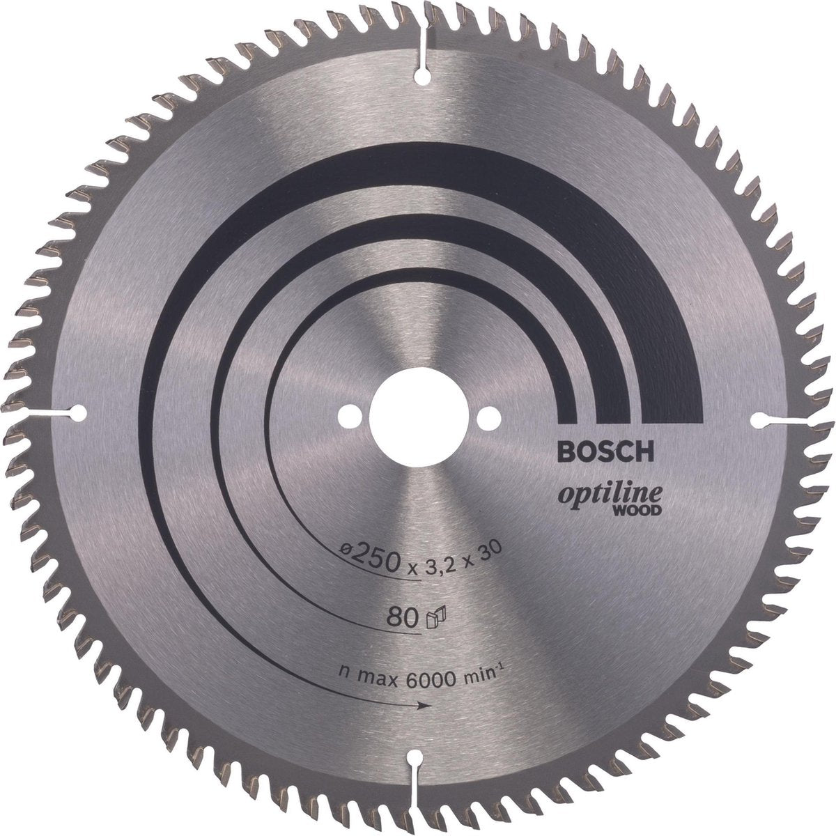 Bosch cirkzb opt t 250x30x3.2 80t vw