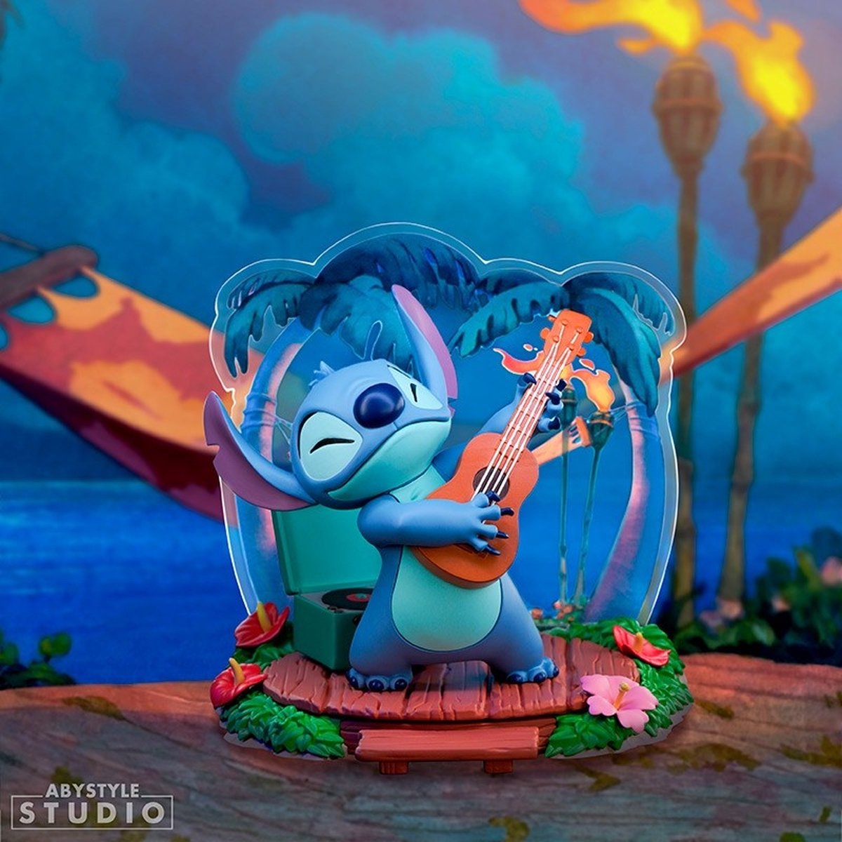 Lilo stitch sfc super figure collection - stitch gitarre unisex verzamelfiguren - neutraal - standard