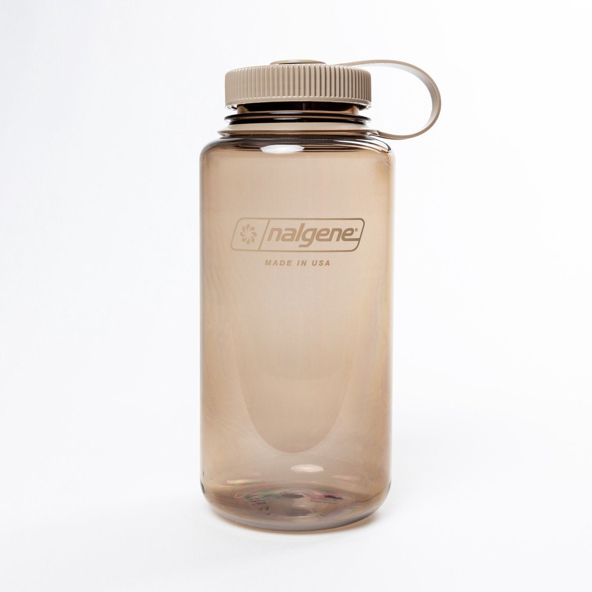 Nalgene - botella de boca ancha - botella para beber - botella de agua - a prueba de fugas - 1000ml - libre de bpa - sustentable - moca