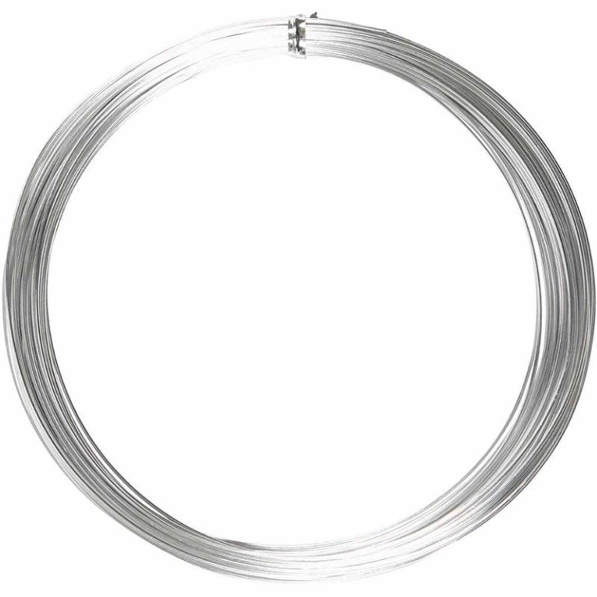 Creativ company alu draad 1 mm zilver 16 m