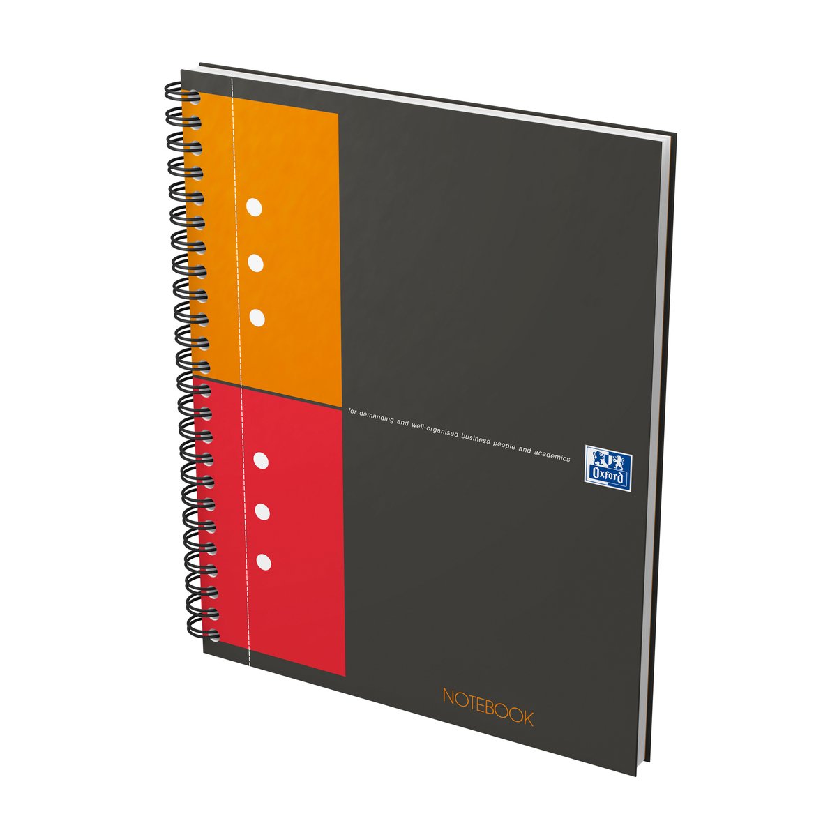 Oxford international notebook connect zonder scanbare pagina's 160 bladzijden formaat a5+ geruit 5 mm