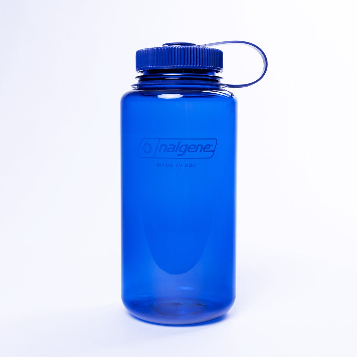 Nalgene - wide mouth bottle - drinkfles - waterfles - lekvrij - 1000ml - bpa free - sustain - denim