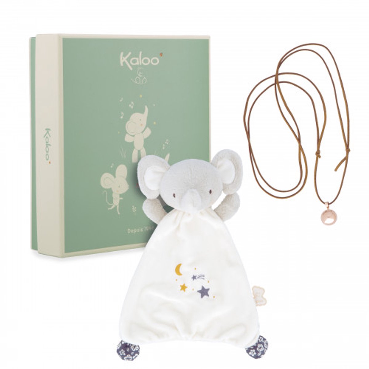 Kaloo - bola en olifant cadeauset - in geschenkverpakking