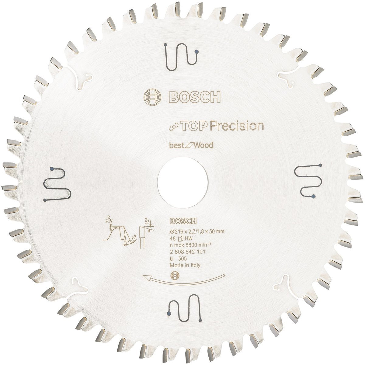Bosch cirkzb top legno k v 216x30x2,3 1,8 48t