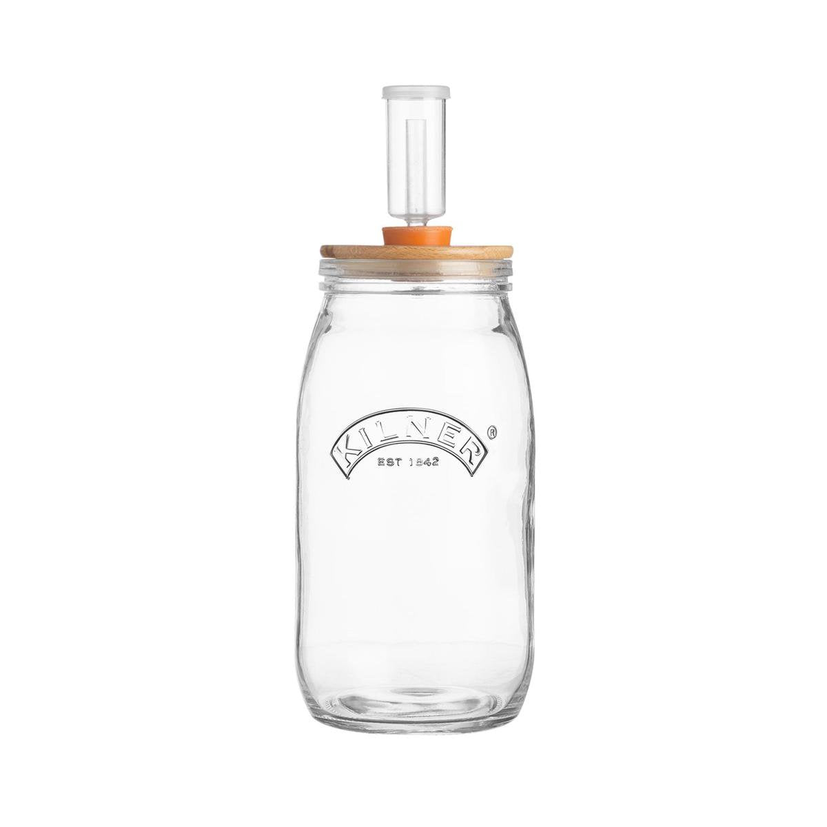 Kilner - set de fermentación - para fermentar y conservar - tarro de conserva de 3 litros