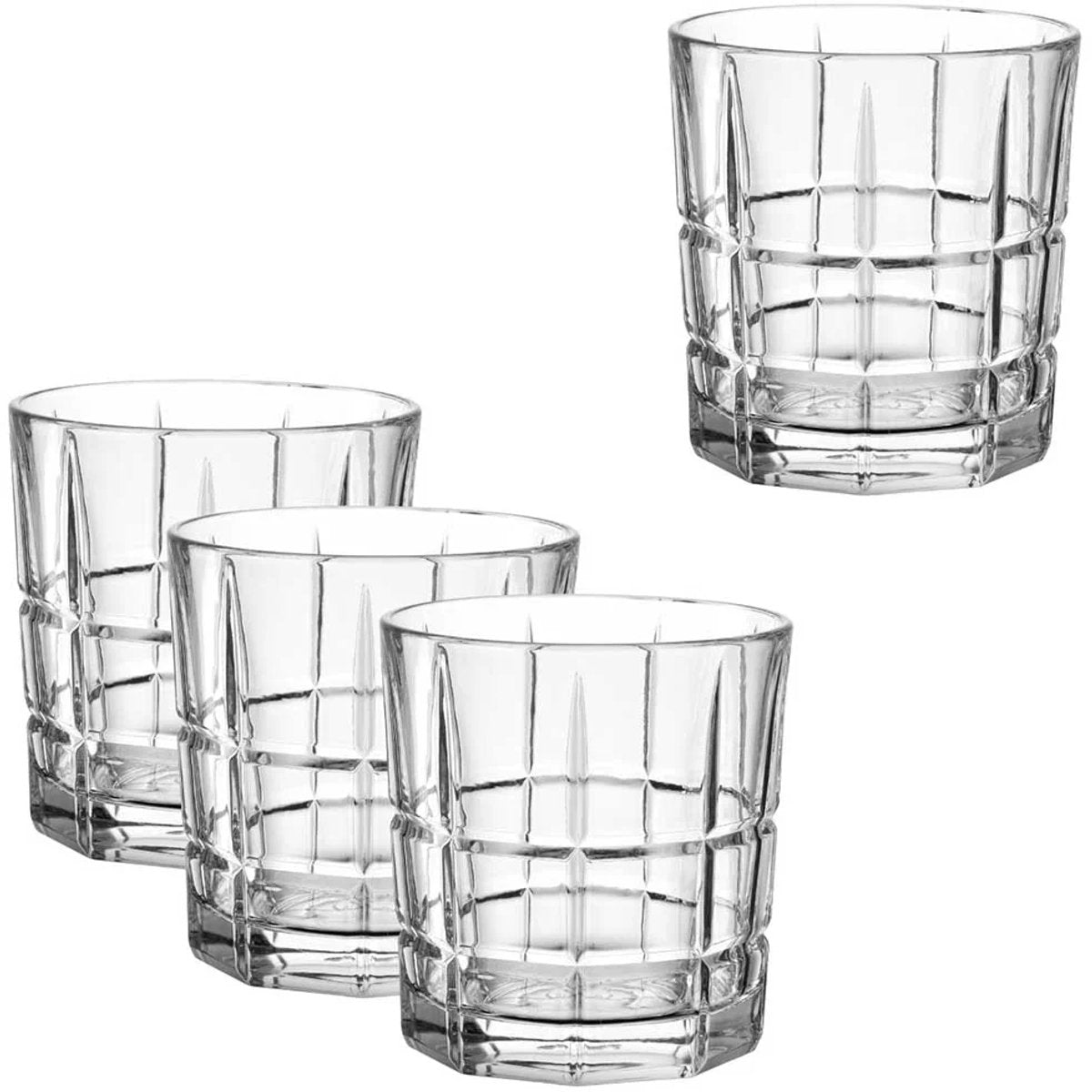 Bicchiere da whisky Leonardo spiritii nova 350 ml - set 4