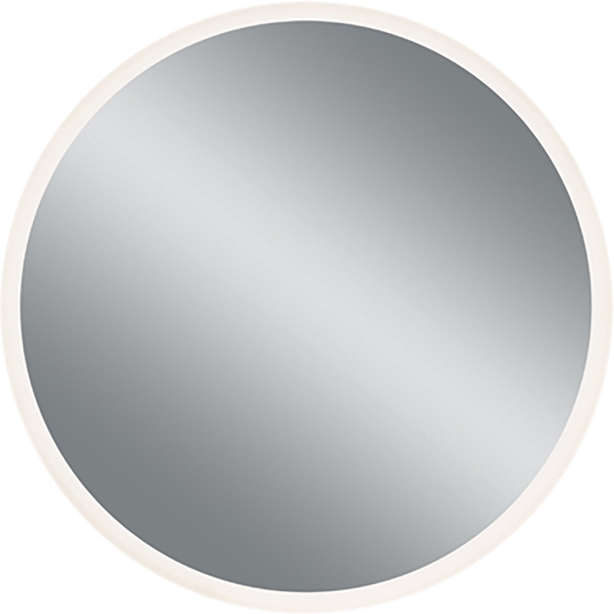 Specchio da bagno Trio LED - raro - 15w - rotondo - 60 cm - dip switch - vetro a specchio
