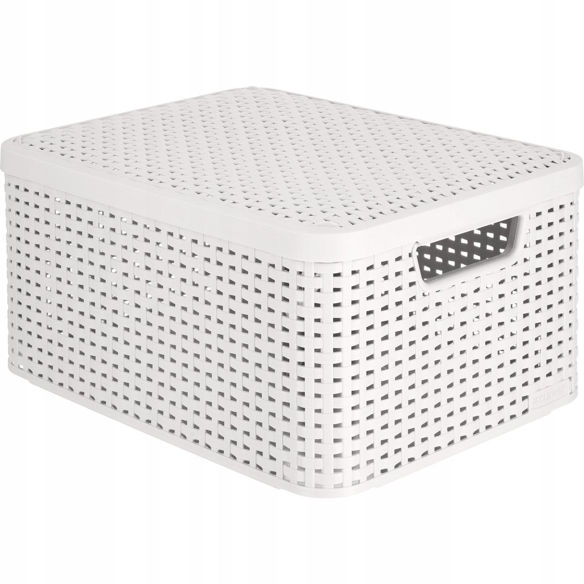 Curver style serie - opbergbox met deksel - 18l - lichtgrijs