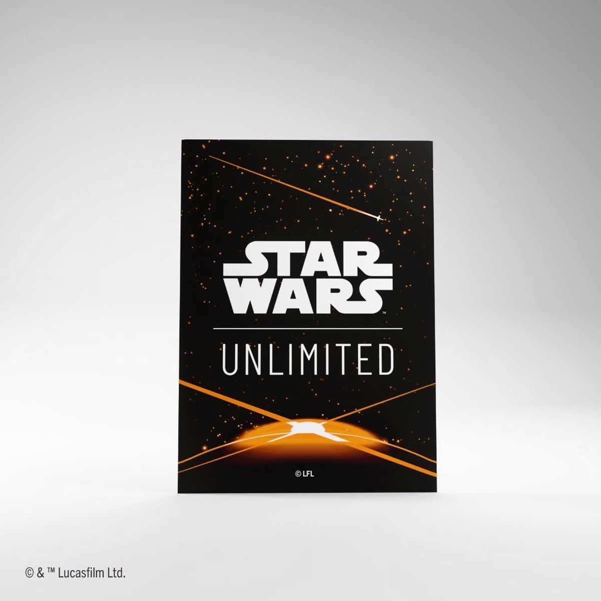Gamegenic Star Wars illimitate buste artistiche arancioni - buste protettive per Star Wars: illimitate -