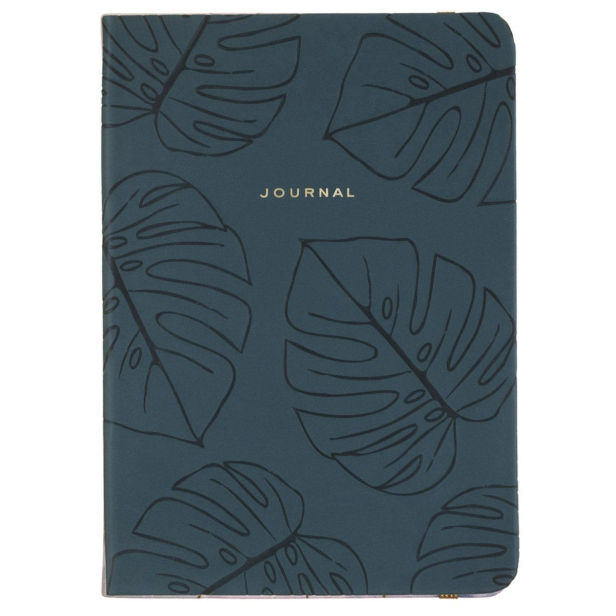 Cuaderno Eccolo - palmas verdes - línea - ca.15x20cm - ec-d438v