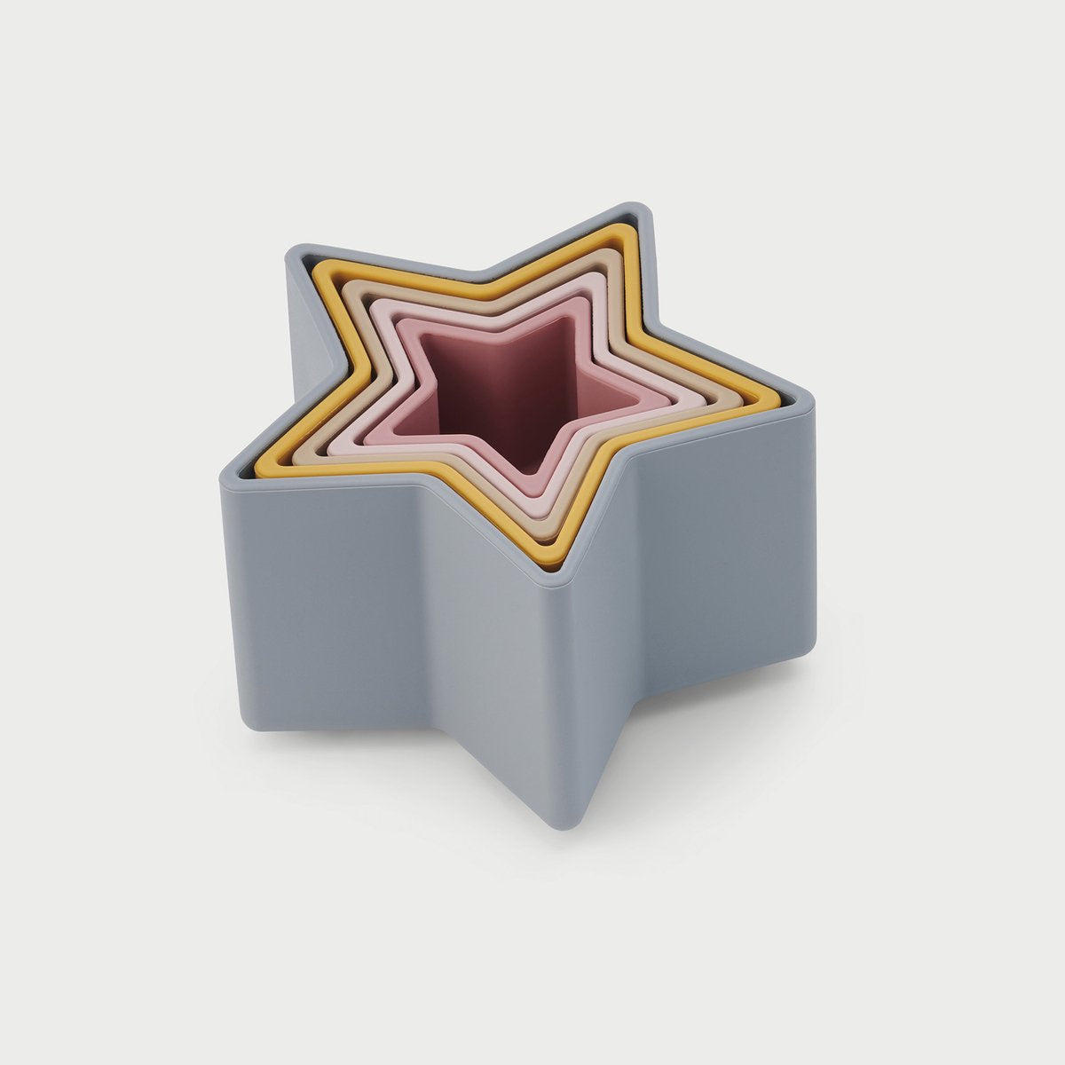 Tickit silisoft® vasos apilables estrella (tierra)