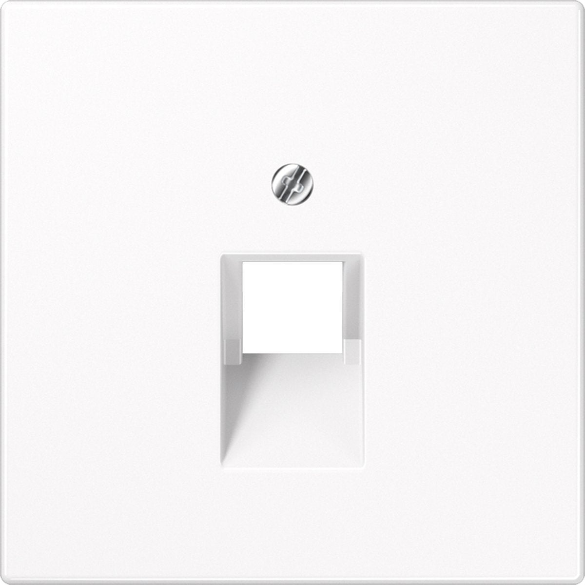 Jung ls969-1uaww copripresa uae, iae, isdn 1 via bianco