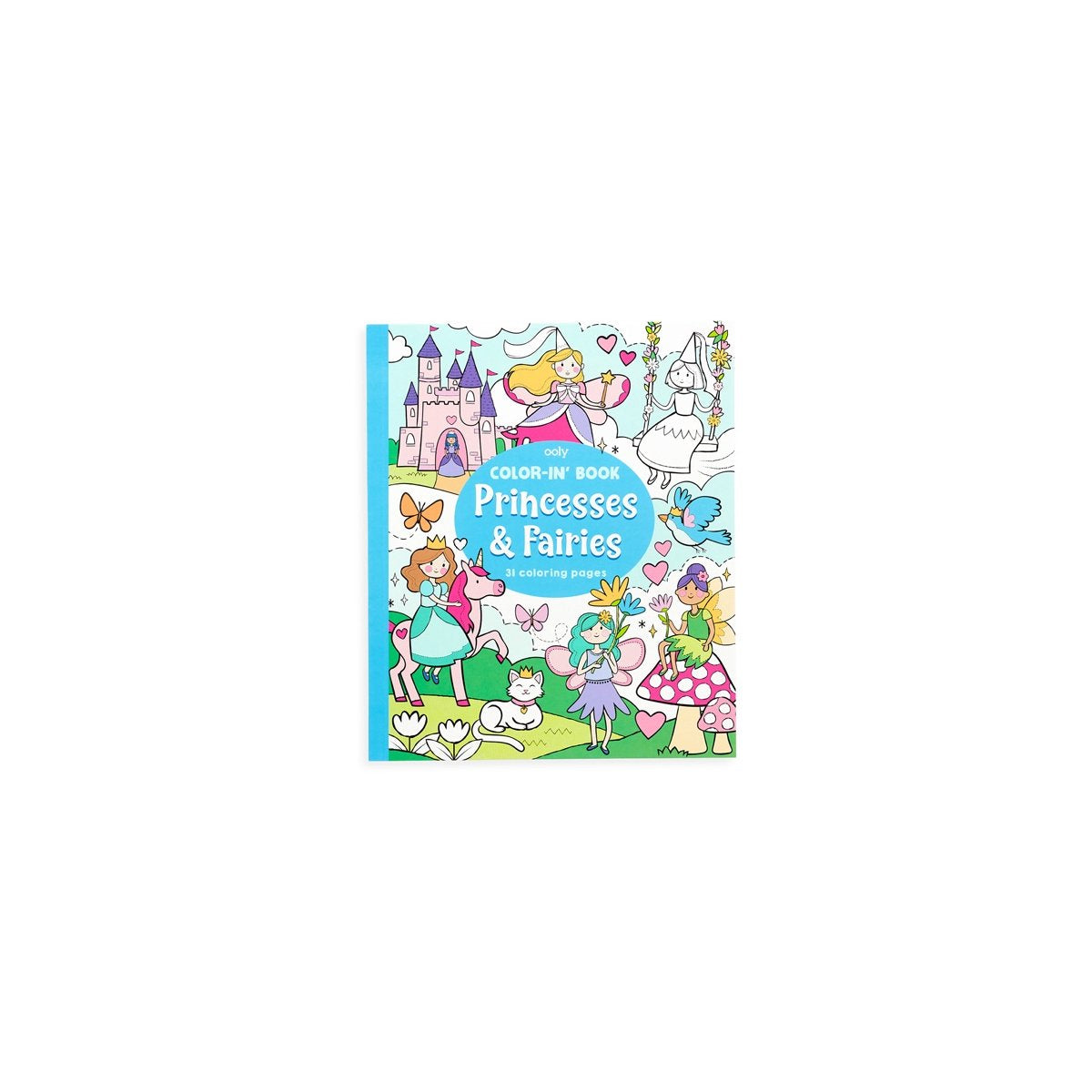 Ooly - libro para colorear - princesas hadas