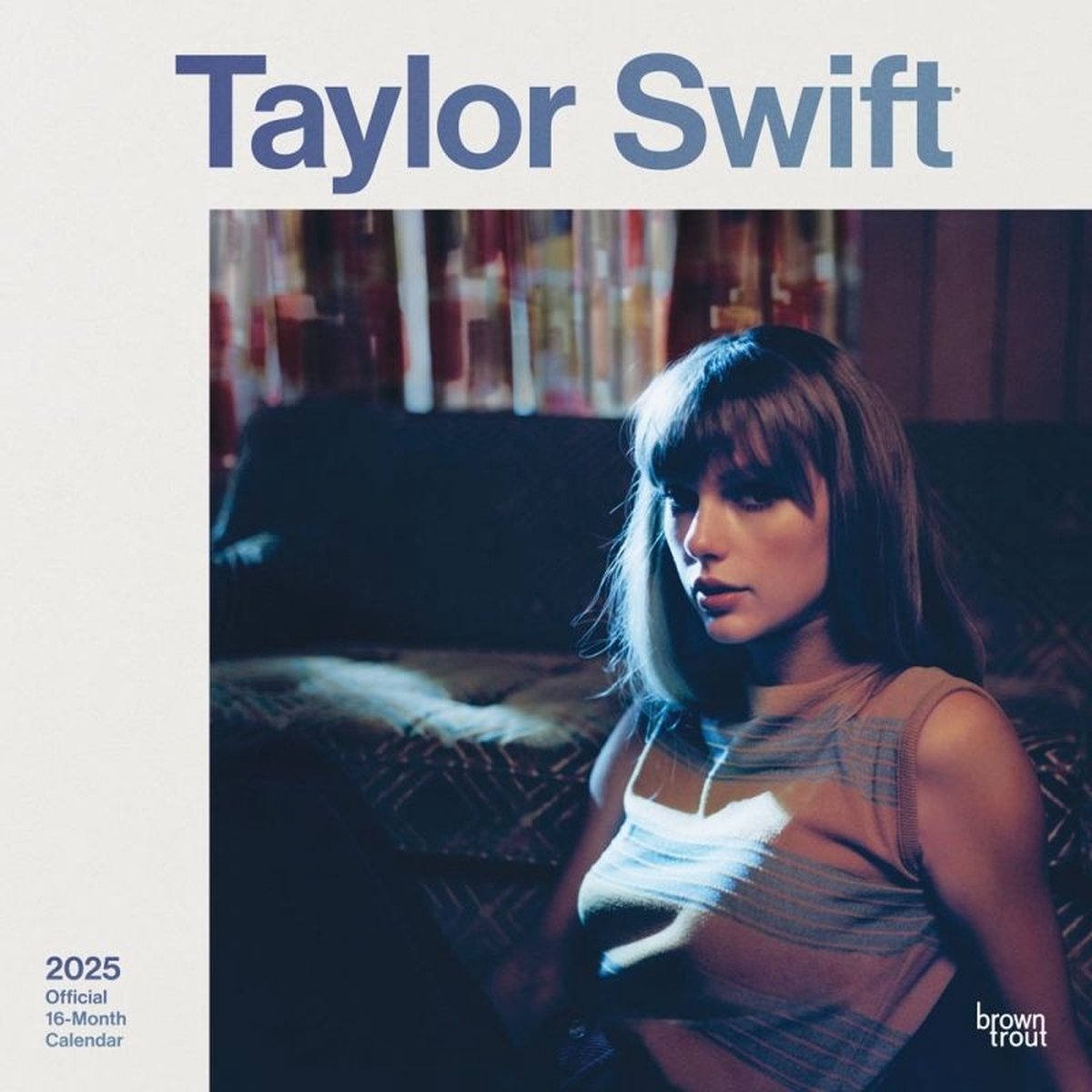Calendario trucha marrón taylor swift 2025