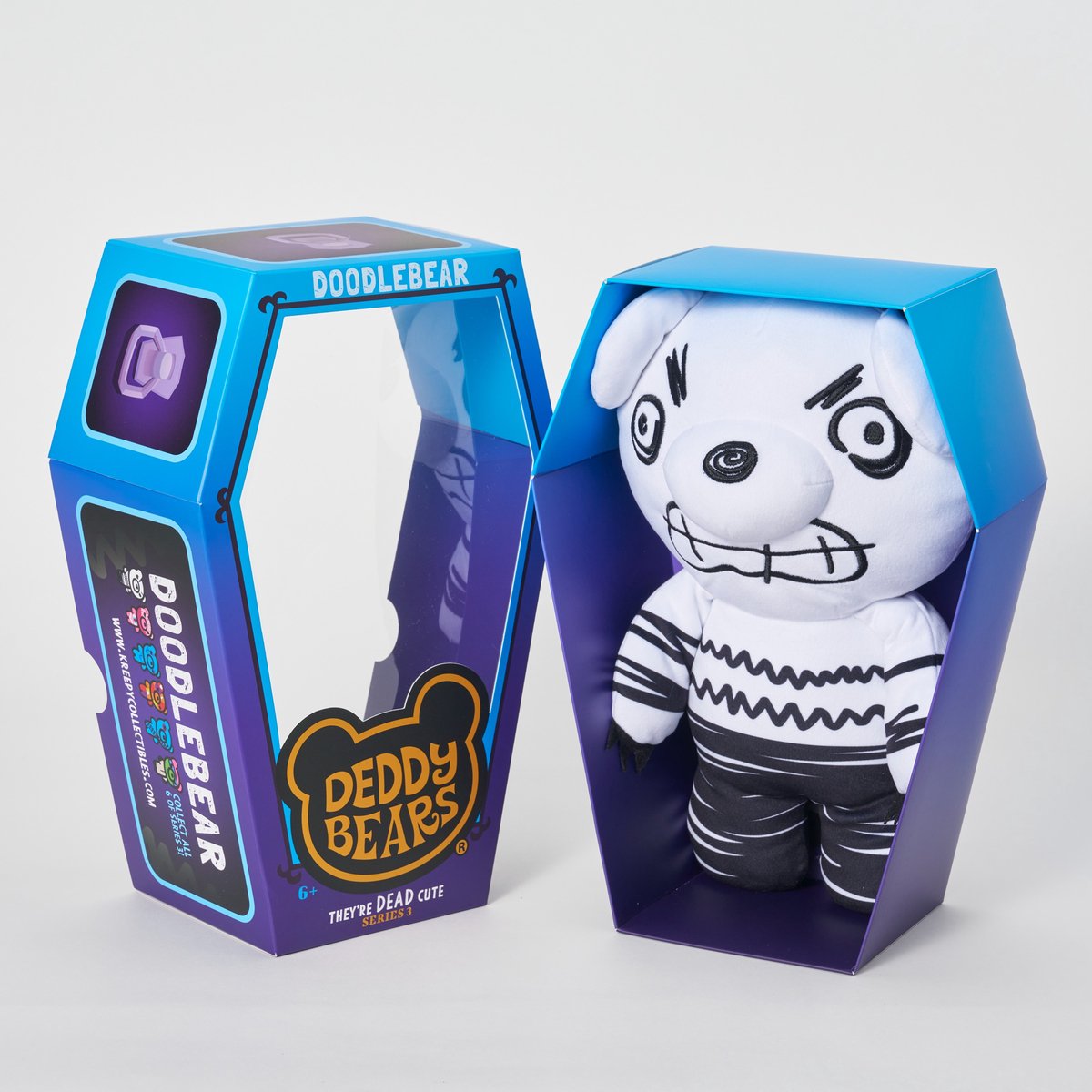 Deddy bears - bara serie 3 da 30 cm - doodlebear