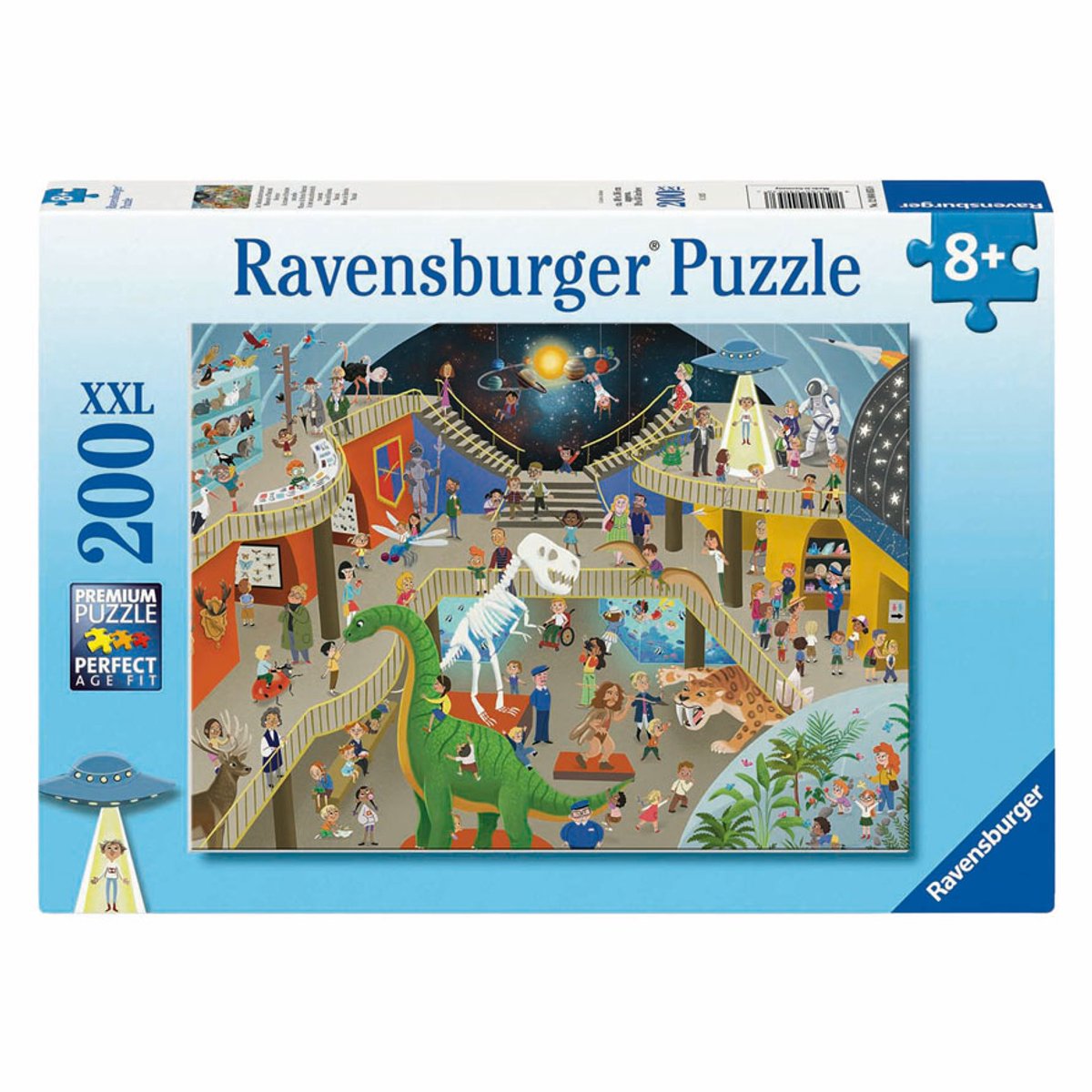 Puzzle Ravensburger il museo della natura - 200 pezzi. xxl