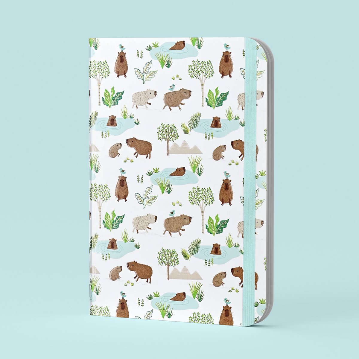 Libreta mediana peter pauper la vida del carpincho