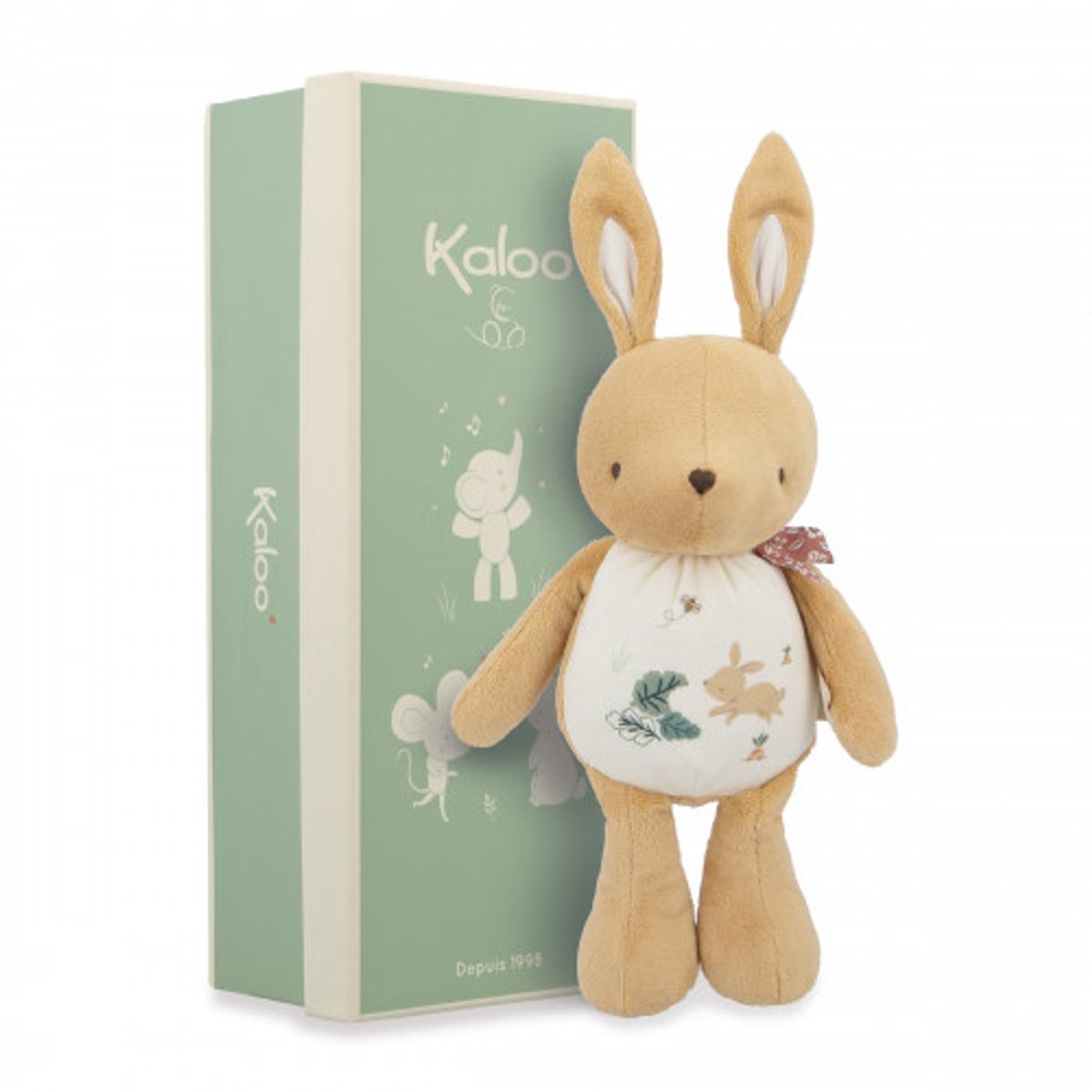 Kaloo petites chansons – muziekknuffel - knuffel - konijn