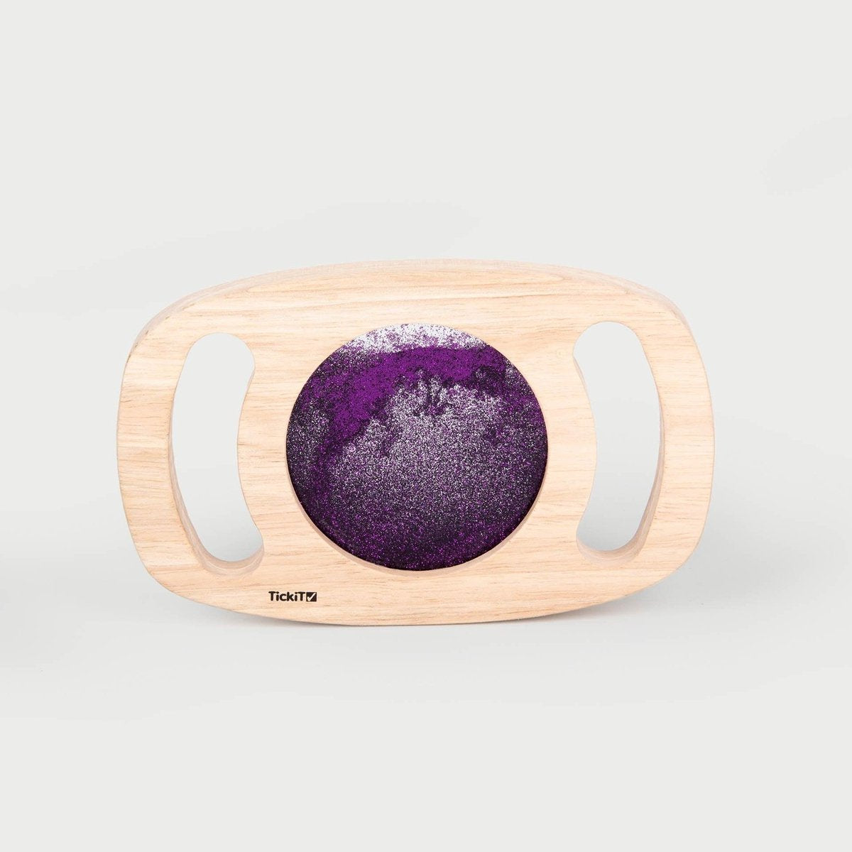 Tickit® easy hold with glitter window purple