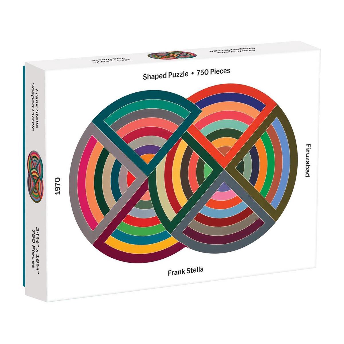 Puzzle a forma di Moma Frank Stella da 750 pezzi