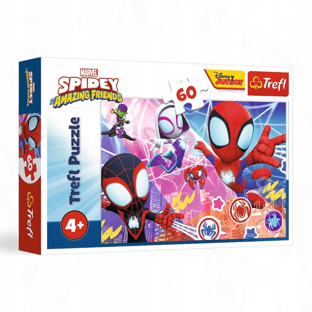 Puzzle Trefl Spidey 60 pezzi - Avventura eroica
