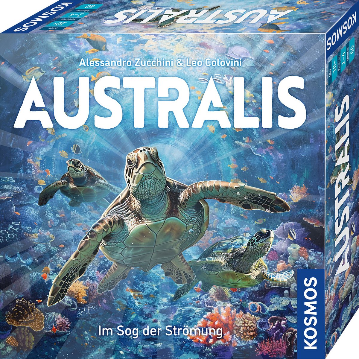 Kosmos australis, gioco da tavolo, 10 anni, 45 min, gioco per famiglie