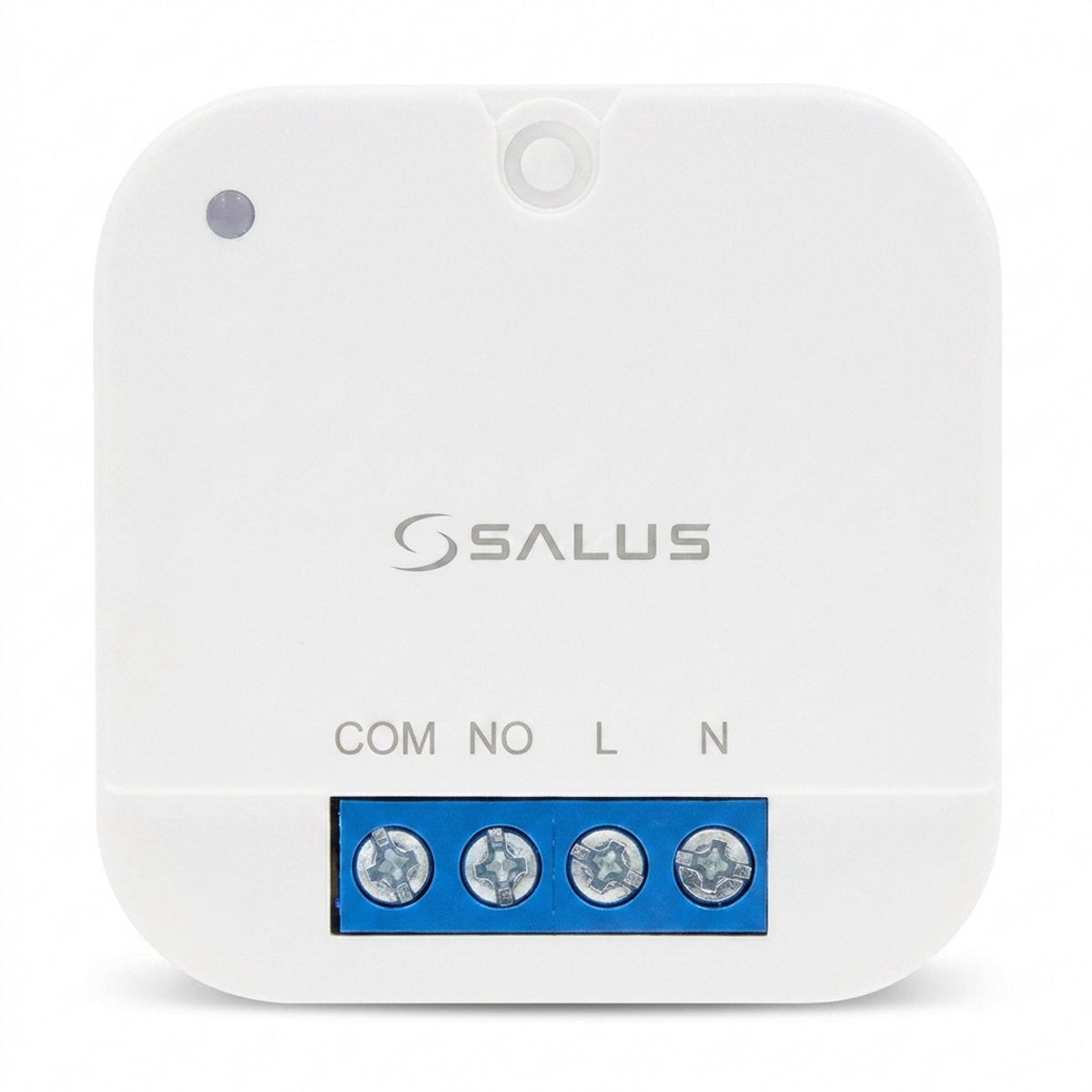Receptor integrado Salus SR868 - control de calefacción inalámbrico - RF 868 MHz - diseño compacto - no requiere WiFi - relé 16A