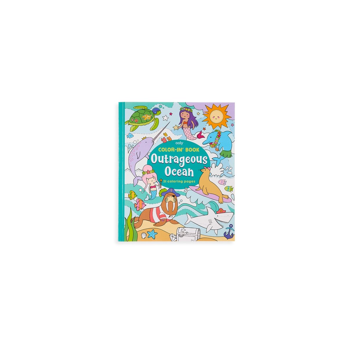 Ooly - libro para colorear - océano escandaloso