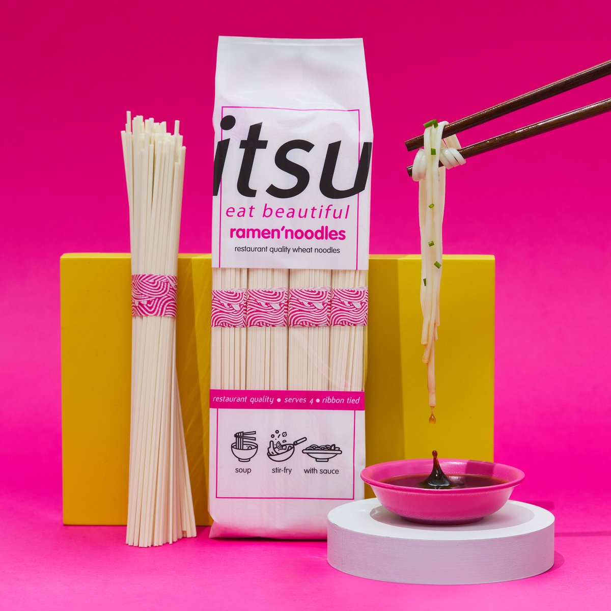 Fideos ramen Itsu 10 x 250 gramos