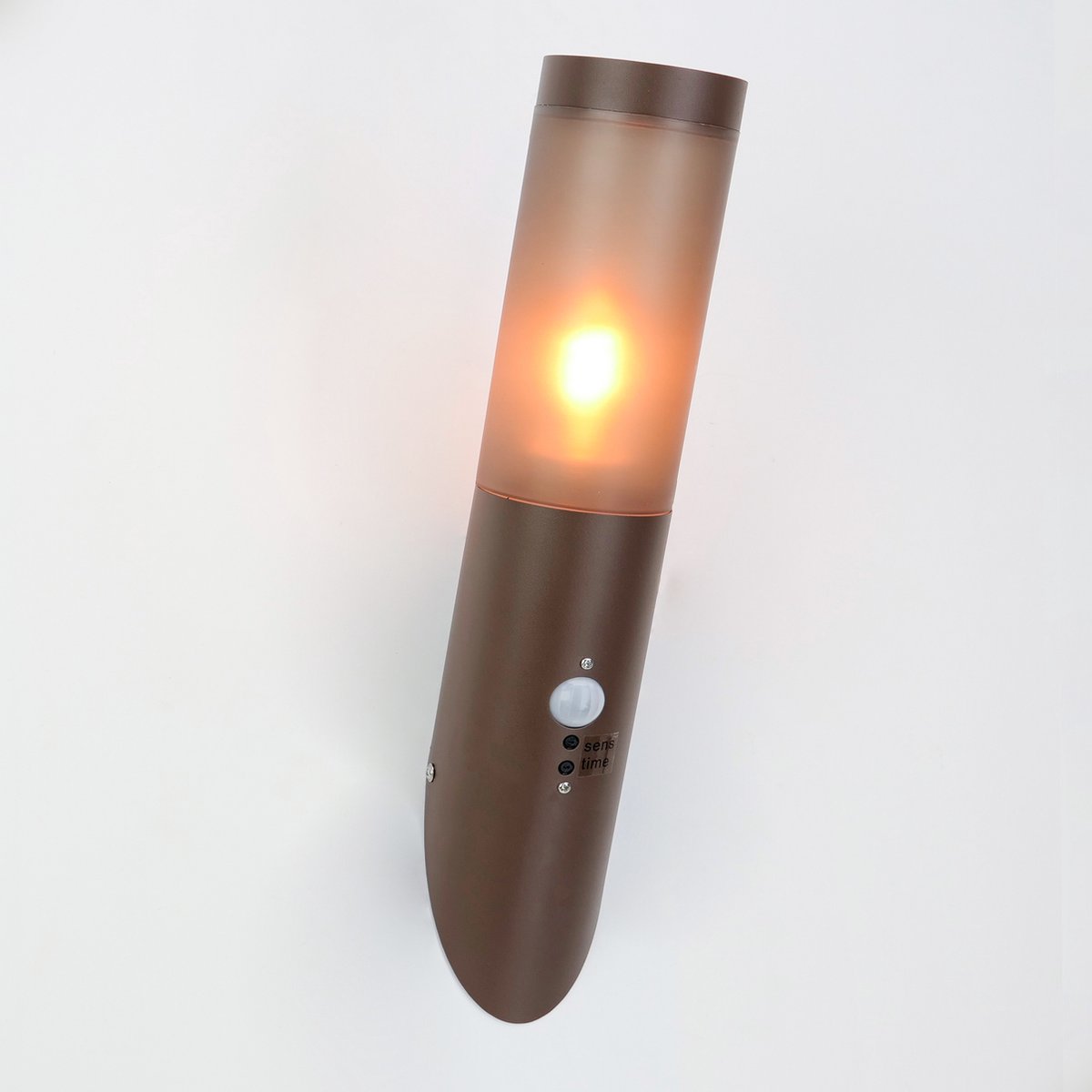 Lampada da parete per esterni Eglo Helsinki - e27 - 40 cm - marrone