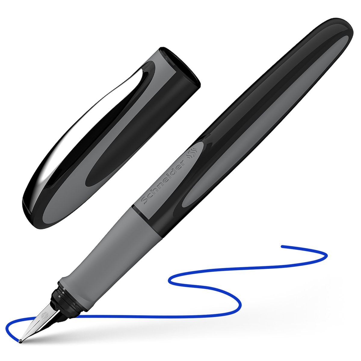 Pluma estilográfica Schneider stationery schneider - ray - plumín m - ónix - diestro - s-168207